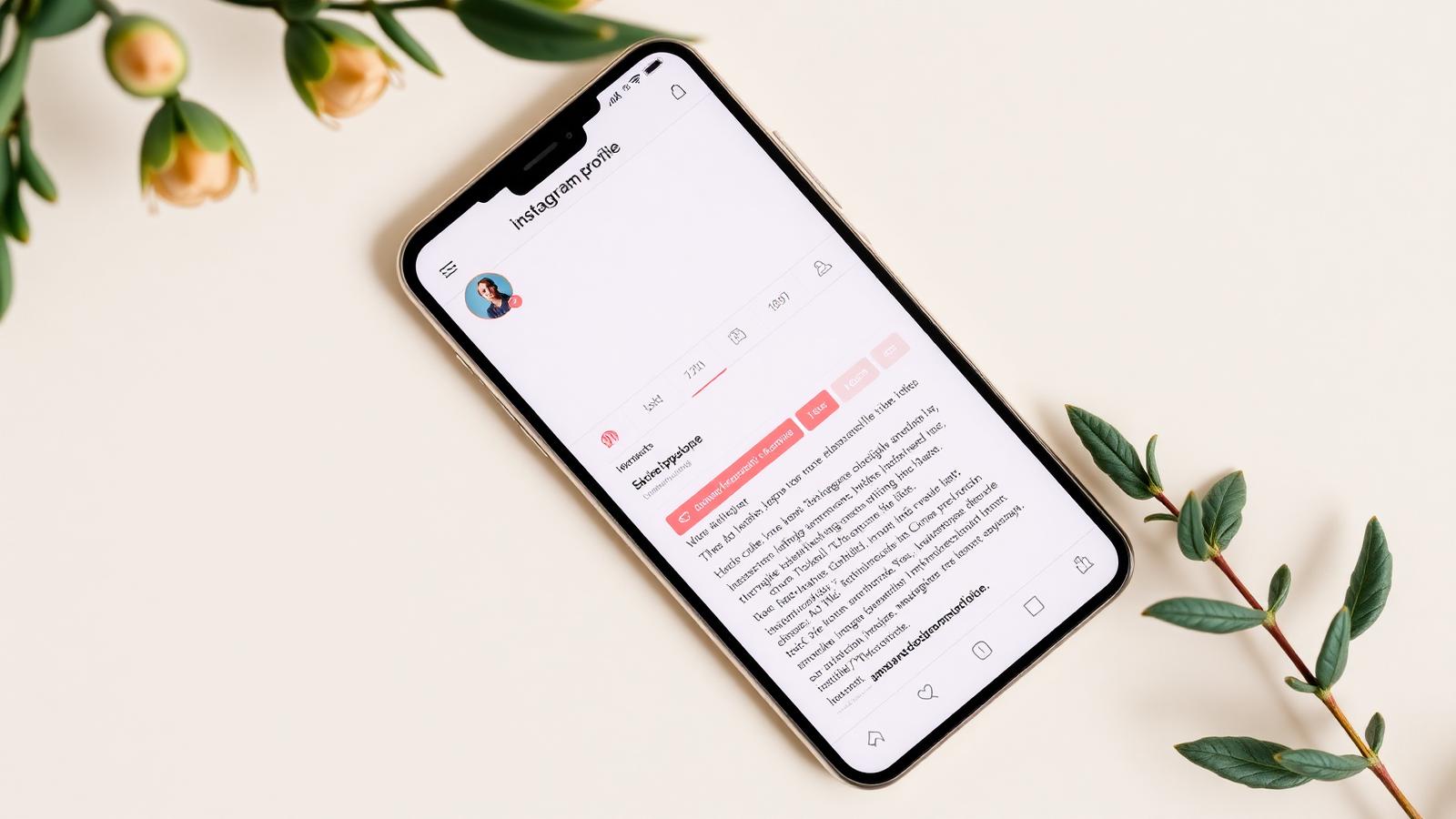 iPhone showing an Instagram bio being edited — guide to writing a great Instagram bio